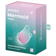   Satisfyer Mermaid Vibes - tlaková vlnová stimulace klitorisu (mátová-růžová)