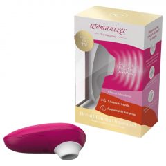 Womanizer Mini - Airwave stimulátor klitorisu (vínová)