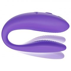   We-Vibe Sync Go - chytrý, akumulátorový párový vibrátor (fialový)