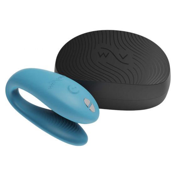 We-Vibe Sync Go - chytrý dobíjecí vibrátor (tyrkysový)