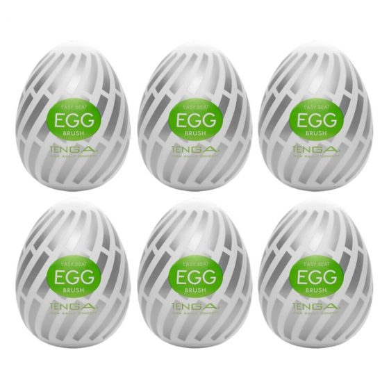 TENGA Egg Brush - masturbační vajíčko (6ks)