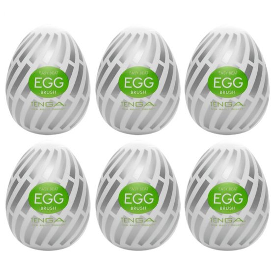 TENGA Egg Brush - masturbační vajíčko (6 ks)