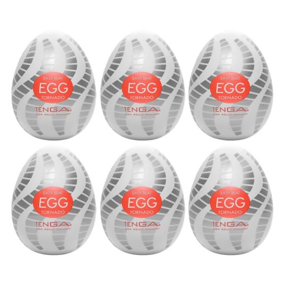 TENGA Egg Tornado - masturbační vajíčko (6ks)