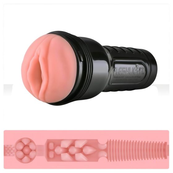 Fleshlight Pink Lady Destroya - realistické pouzdro na umělou kočičku (přírodní)