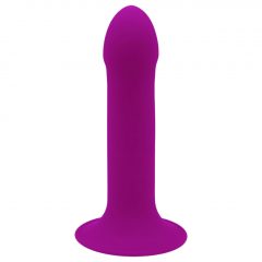   Hitsens 6 - variabilní žaludové dildo s přísavkou (fialové)