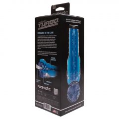 Fleshlight Turbo Core - sací masturbátor (modrý)