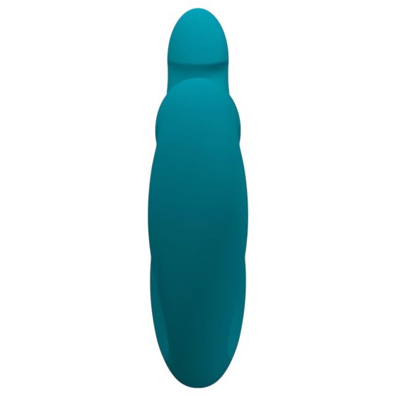 Fun Factory Share Lite - bezpopruhový připínací dildo (modrý)