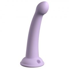   Dillio Secret Explorer - silikonové dildo s lepivými prsty (17 cm) - fialové