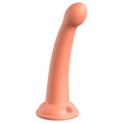   Dillio Secret Explorer - Silikonové dildo se svorkou (17 cm) - oranžové