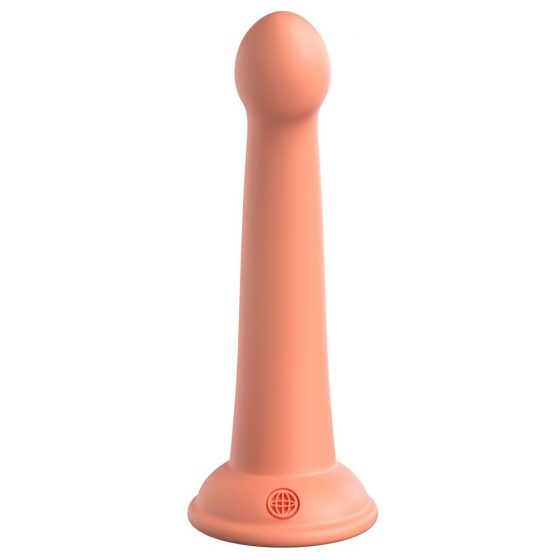 Dillio Secret Explorer - Silikonové dildo se svorkou (17 cm) - oranžové