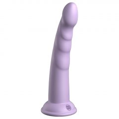   Dillio Slim Seven - Stimulační dildo se žaludem (20 cm) - fialové