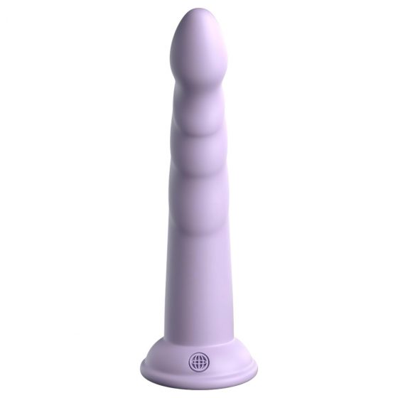 Dillio Slim Seven - Stimulační dildo se žaludem (20 cm) - fialové