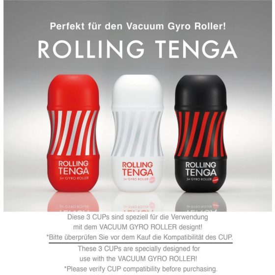 TENGA Rolling Gentle - ruční masturbátor