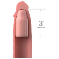   X-TENSION Elite 3 - Střihatelný návlek na penis (přírodní)