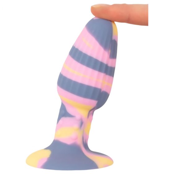 You2Toys - silikonové anální dildo (barevné)