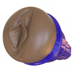   Fleshlight Boost Bang - realistický masturbátor s falešnou kundičkou (hnědý)