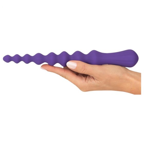 You2Toys - Kuličkový, flexibilní anální dildo (fialový)