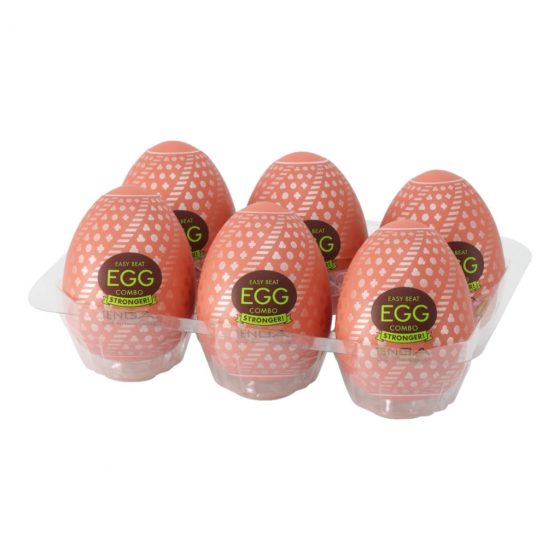 TENGA Egg Combo Stronger - masturbační vajíčko (6ks)