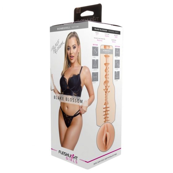 Fleshlight Blake Blossom Bombshell - realistická umělá vagína (přírodní)