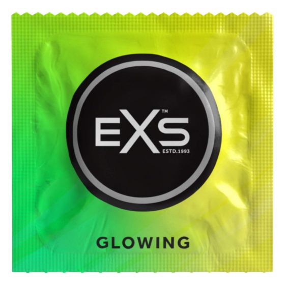 EXS Glow - svítící kondom (3ks)