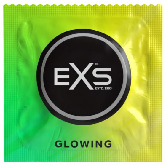 EXS Glow - svítící kondom (3ks)