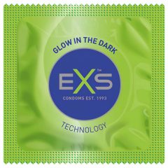 EXS Glow - svítící kondom (3ks)