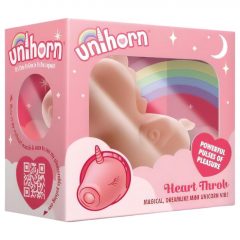   Unihorn Heart Throb - nabíjecí stimulátor klitorisu jednorožec (růžový)