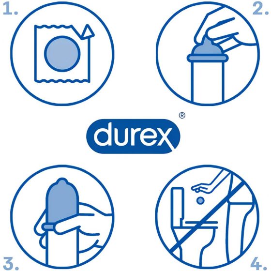 Durex Invisible Slim - tenký kondom (10 ks)