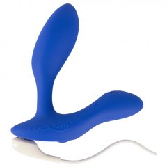   We-Vibe Vector+ - dobíjecí, vodotěsný, inteligentní anální vibrátor (modrý)