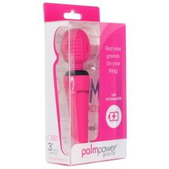   PalmPower groove - dobíjecí masážní vibrátor (růžový)