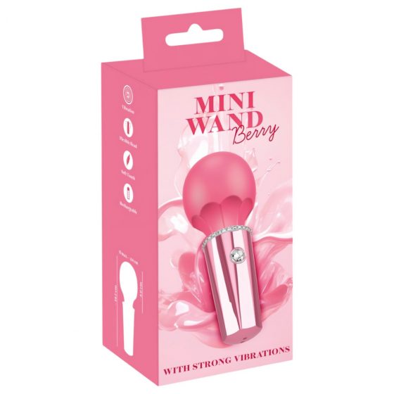 You2Toys Mini Wand - akumulátorový masážní vibrátor (růžový)