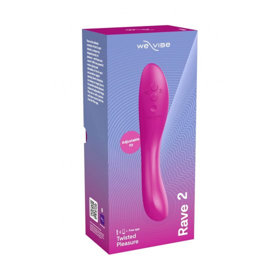 We-Vibe Rave 2 - chytrý dobíjecí vibrátor pro bod G (růžový)