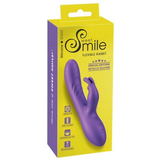 Smile - klitorisový vibrátor s rameny (fialový)