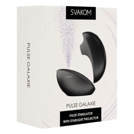 Svakom Pulse Galaxie - Airwave stimulátor klitorisu s projektorem (černý)