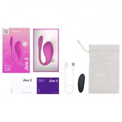   We-Vibe Jive 2 - akumulátorové, chytré vibrační vajíčko (růžové)