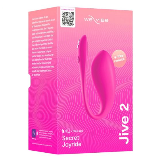 We-Vibe Jive 2 - dobíjecí chytrý vibrátor (růžový)