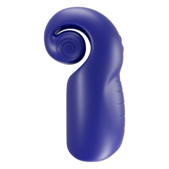 SVibe EVO - vodotěsný akumulátorový masturbátor (modrý)