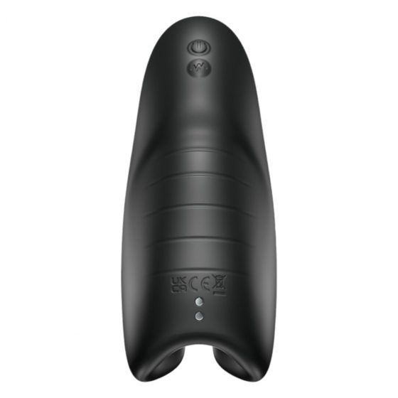 SVibe EVO - vodotěsný nabíjecí masturbátor (černý)