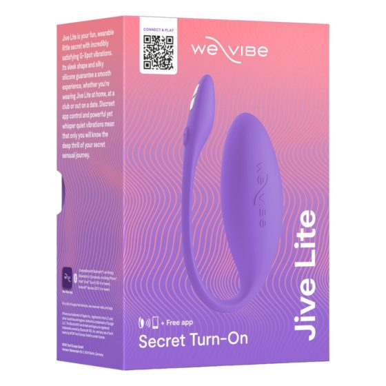 We-Vibe Jive Lite - dobíjecí vibrační vajíčko (fialové)