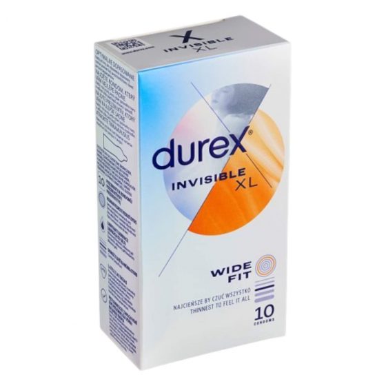 Durex Invisible XL - extra velké kondomy (10ks)