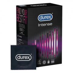 Durex Intense - vroubkované a tečkované kondomy (16 ks)