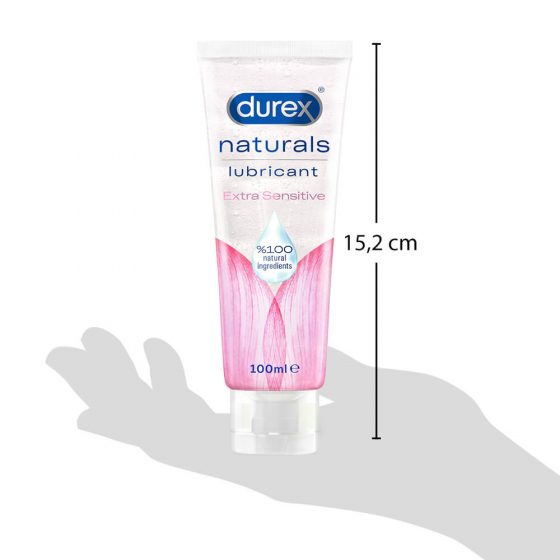 Durex Naturals Extra Sensitive - extra senzitivní lubrikant (100ml)