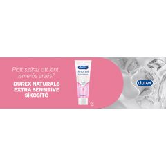   Durex Naturals Extra Sensitive - extra senzitivní lubrikant (100ml)