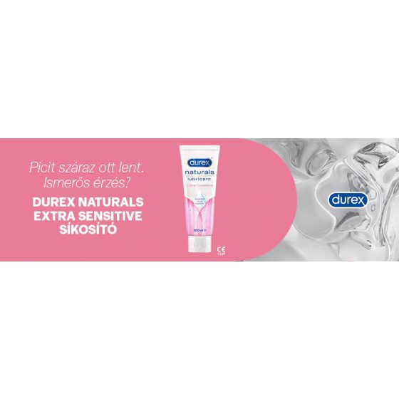 Durex Naturals Extra Sensitive - extra senzitivní lubrikant (100ml)