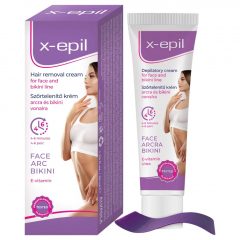   X-Epil - depilační krém na obličej/intimní partie (40 ml)