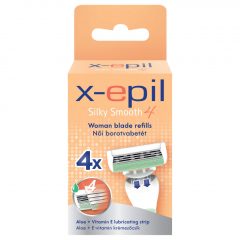   X-Epil Silky Smooth - dámské holicí vložky 4 břity (4ks)