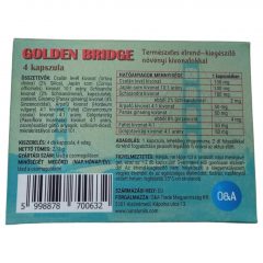   Golden Bridge - přírodní výživový doplněk s rostlinnými výtažky (4ks)