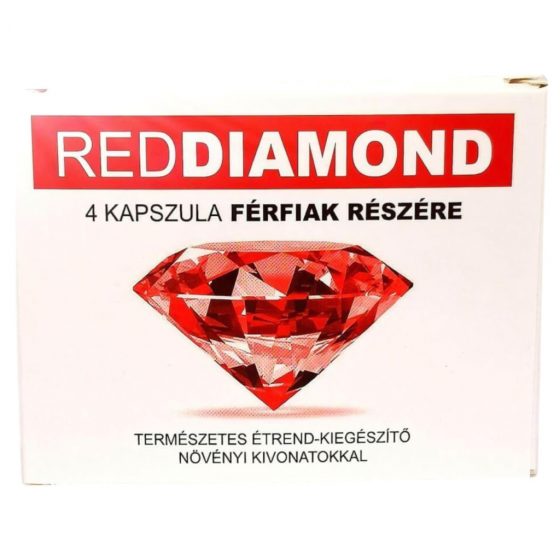 Red Diamond - přírodní výživový doplněk pro pány (4ks)