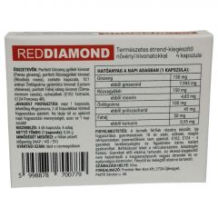   Red Diamond - přírodní výživový doplněk pro pány (4ks)