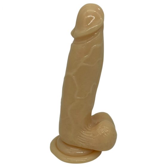 Desirel Titan - realistické dildo s varlaty (přírodní)